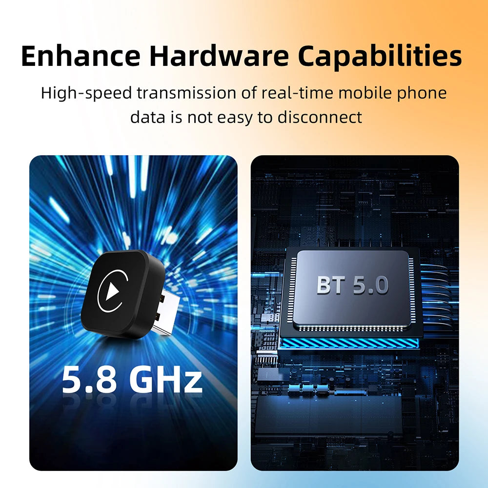Wireless CarPlay & Android Auto Adapter | Veltrixa™ Link