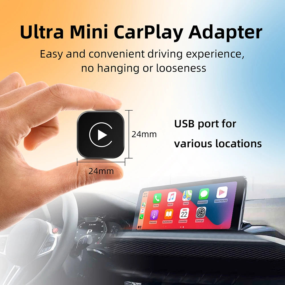 Wireless CarPlay & Android Auto Adapter | Veltrixa™ Link